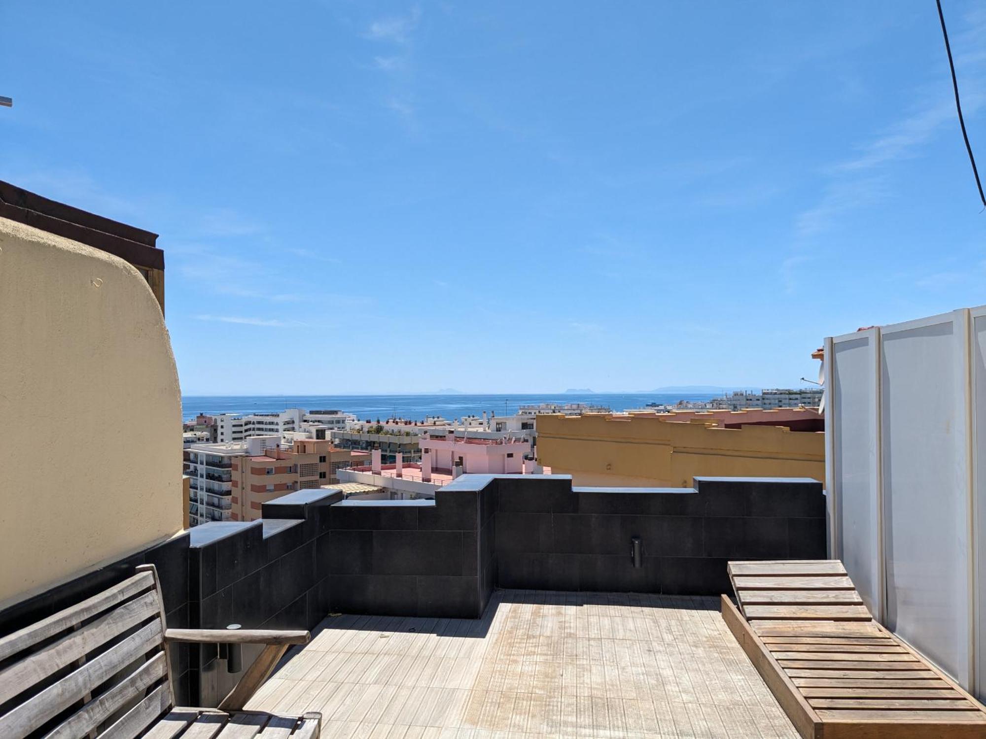 Apartamentos Con Vistas Y Terraza En มาร์เบยา ภายนอก รูปภาพ